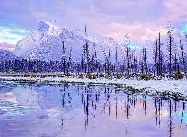 Winter Reflections 30" x 21"